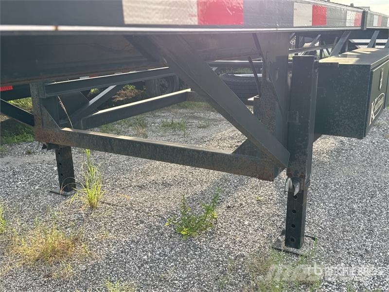 Kaufman Tri/A 3 Car Open 48 ft Car Carrier Trailer Autotransport-Auflieger