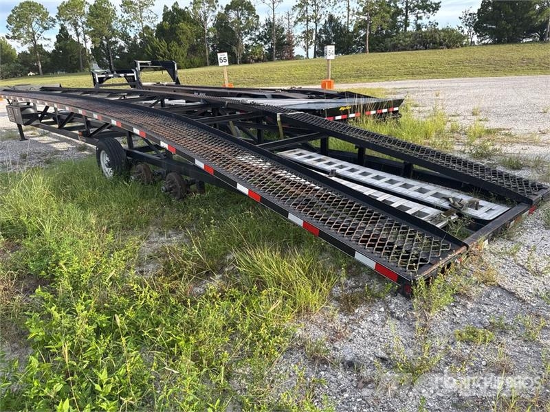 Kaufman Tri/A 3 Car Open 48 ft Car Carrier Trailer Autotransport-Auflieger