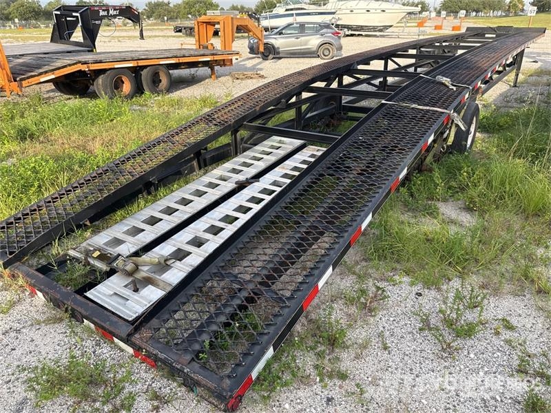 Kaufman Tri/A 3 Car Open 48 ft Car Carrier Trailer Autotransport-Auflieger