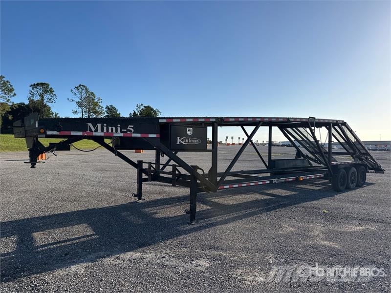 Kaufman Tri/A 5 Car Open Car Carrier Trailer Autotreileri