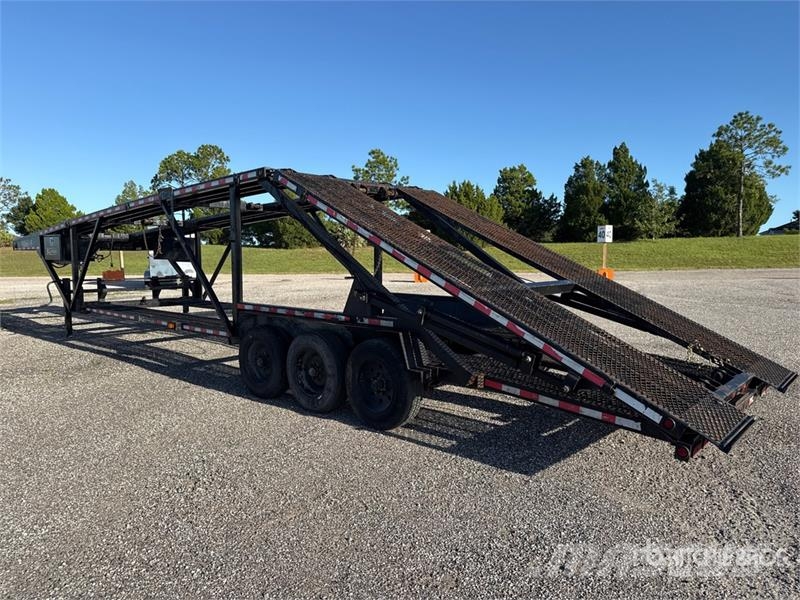 Kaufman Tri/A 5 Car Open Car Carrier Trailer Autotreileri