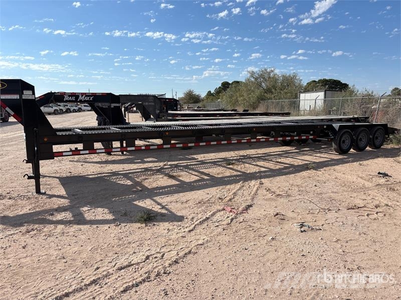 Kaufman Tri/A Open Car Carrier Trailer Autotransportauflieger