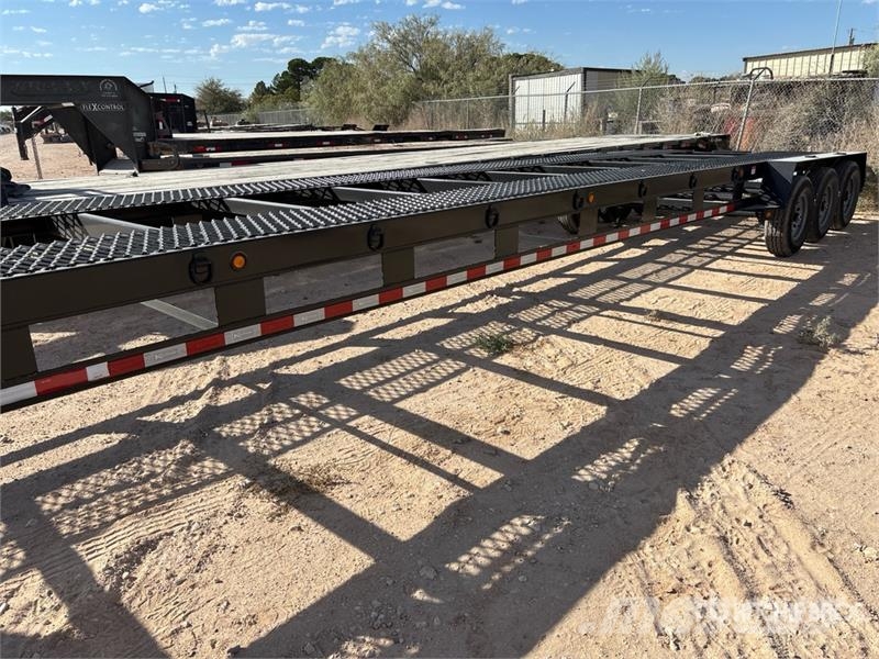 Kaufman Tri/A Open Car Carrier Trailer Autotransportauflieger
