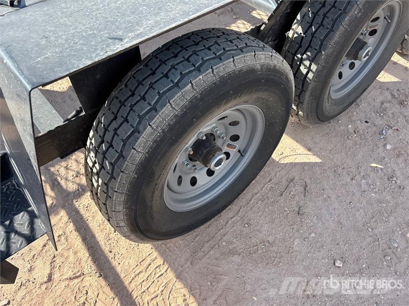 Kaufman Tri/A Open Car Carrier Trailer Autotransportauflieger