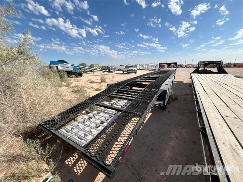 Kaufman Tri/A Open Car Carrier Trailer Autotransportauflieger