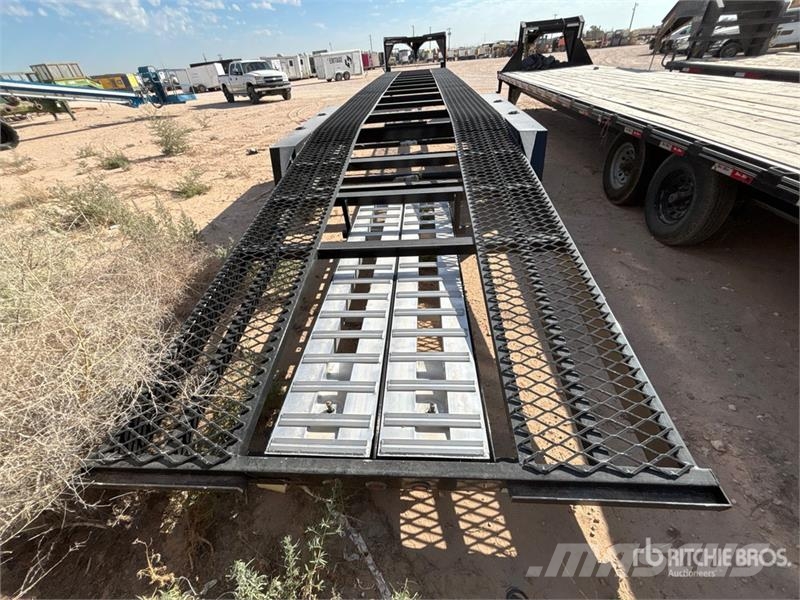 Kaufman Tri/A Open Car Carrier Trailer Autotransportauflieger