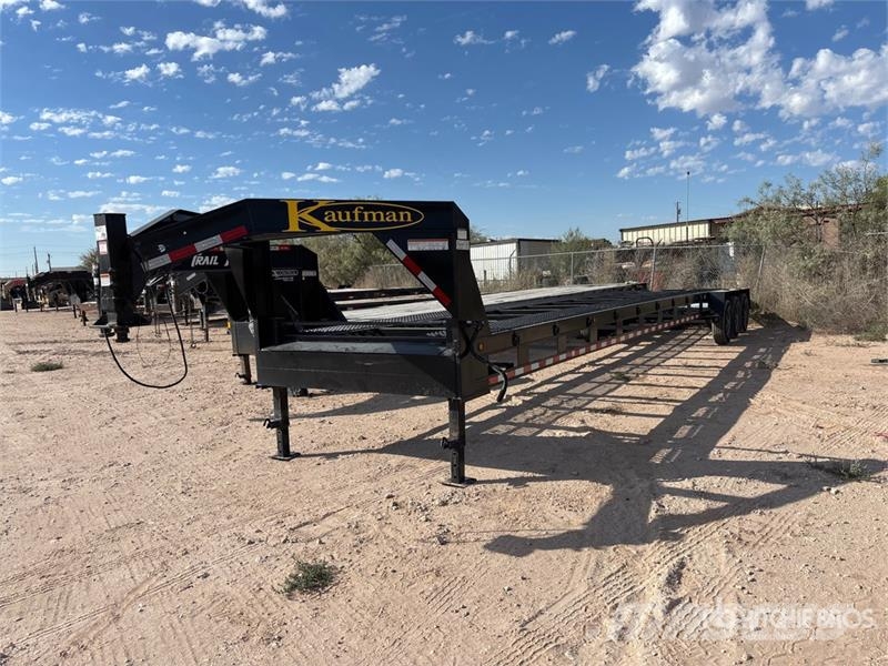 Kaufman Tri/A Open Car Carrier Trailer Autotransportauflieger