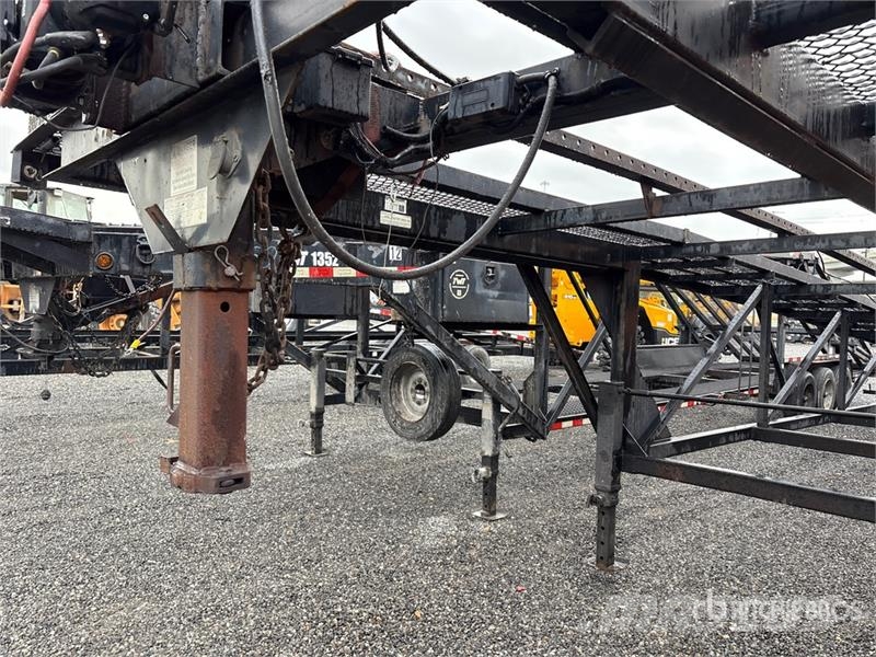 Kaufman WDG Tri/A 3 Car Open Gooseneck Car Carrier Trailer 車両運搬用トレーラー