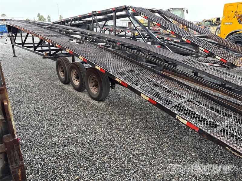 Kaufman WDG Tri/A 3 Car Open Gooseneck Car Carrier Trailer 車両運搬用トレーラー