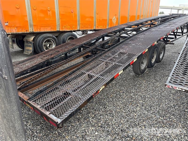 Kaufman WDG Tri/A 3 Car Open Gooseneck Car Carrier Trailer 車両運搬用トレーラー