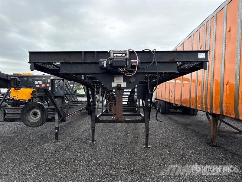 Kaufman WDG Tri/A 3 Car Open Gooseneck Car Carrier Trailer 車両運搬用トレーラー