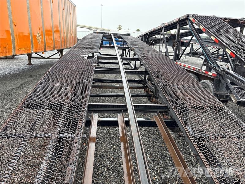 Kaufman WDG Tri/A 3 Car Open Gooseneck Car Carrier Trailer 車両運搬用トレーラー