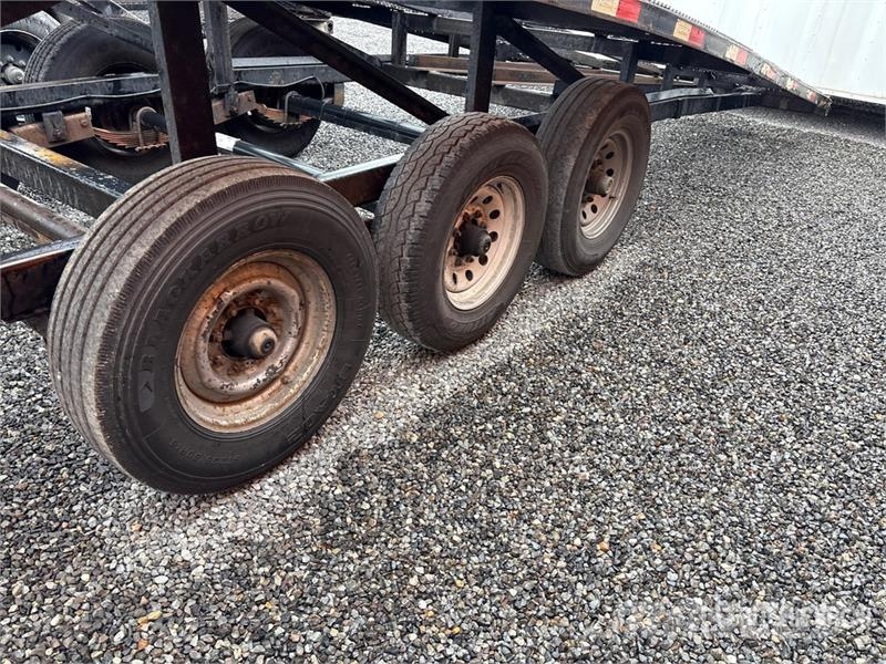Kaufman WDG Tri/A 3 Car Open Gooseneck Car Carrier Trailer 車両運搬用トレーラー