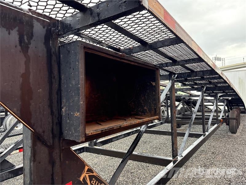 Kaufman WDG Tri/A 3 Car Open Gooseneck Car Carrier Trailer 車両運搬用トレーラー