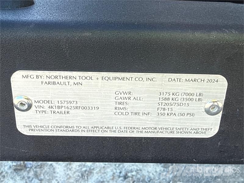 KBAR T/A Hot Water Pressure Washer W/Trailer Outros reboques