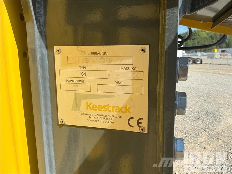 Keestrack K4 Tracked Screen Plant (Unused) スクリーン ふるい