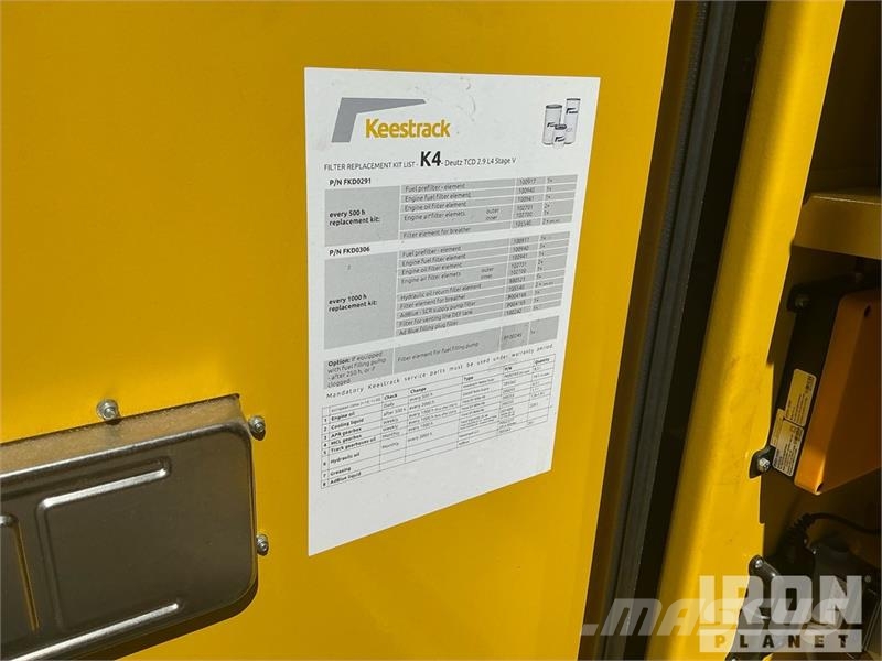 Keestrack K4 Tracked Screen Plant (Unused) スクリーン ふるい