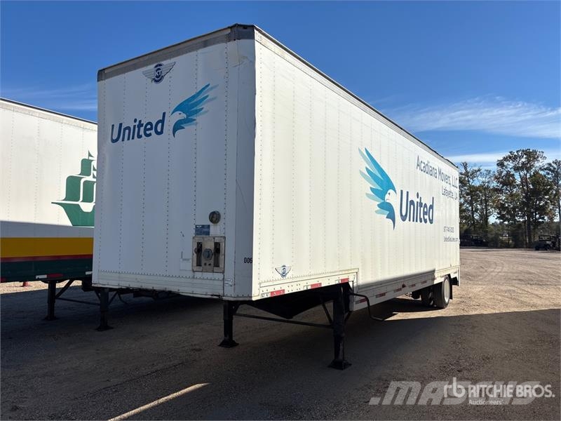Kent 34 ft x 102 in S/A Van Trailer Anhänger-Kastenaufbau