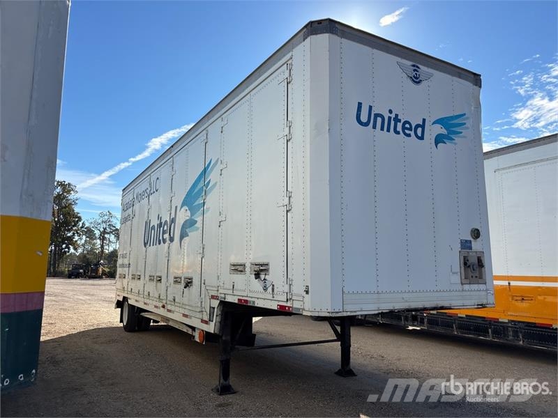 Kent 34 ft x 102 in S/A Van Trailer Anhänger-Kastenaufbau