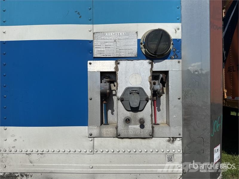 Kentucky 53 ft x 102 in T/A Van Trailer 厢式拖车