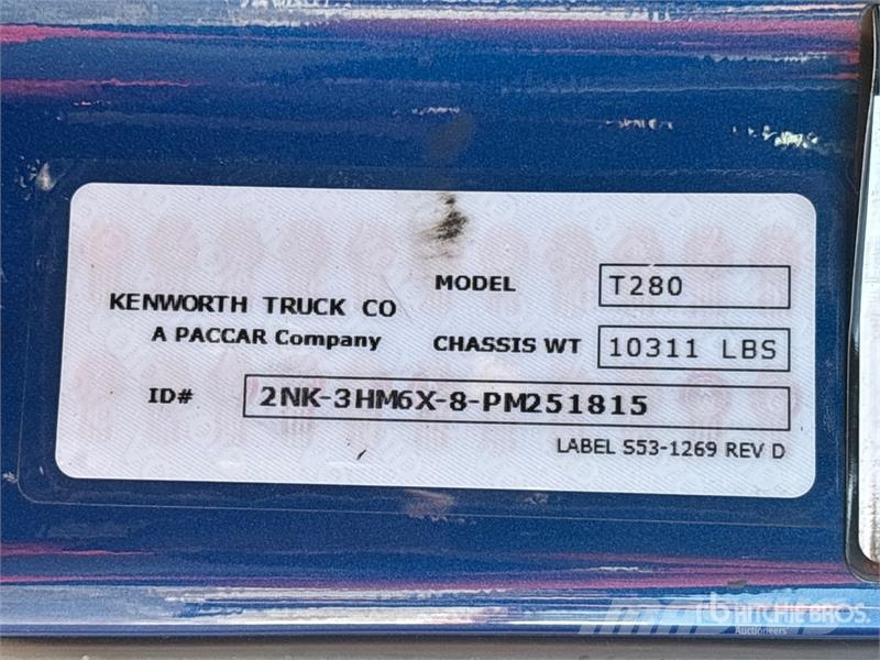 Kenworth T280 Van Truck Furgons