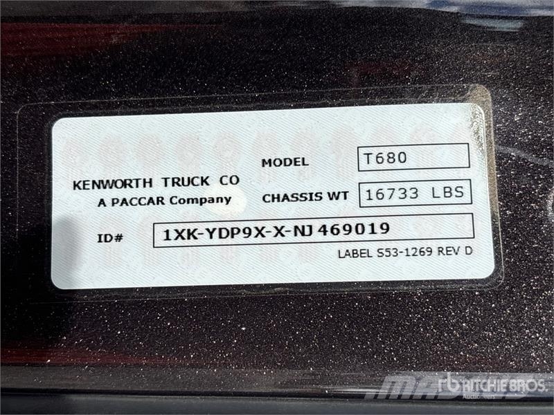 Kenworth T680 Седельные тягачи