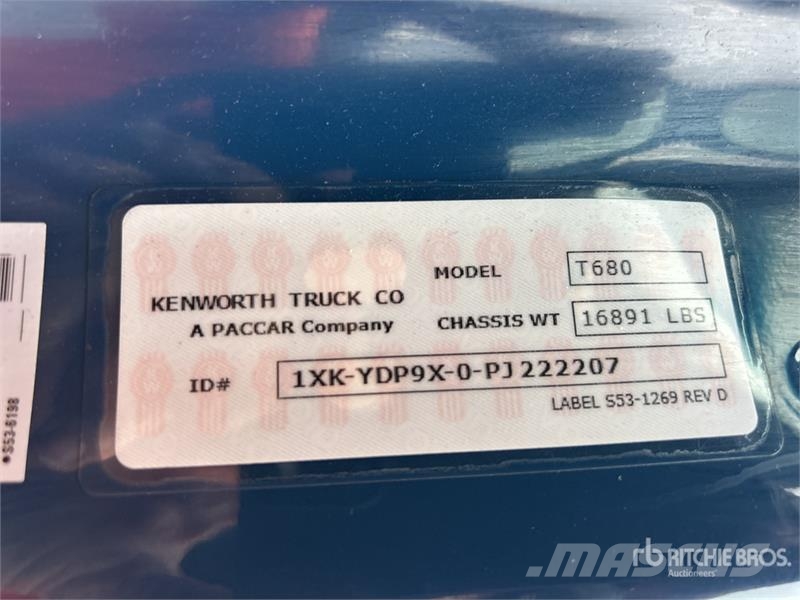 Kenworth T680 Vilcēji