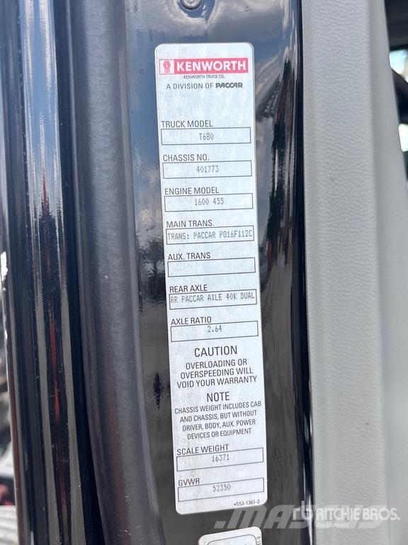 Kenworth T680 Седельные тягачи