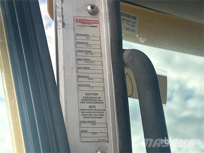 Kenworth T800 Vlečna vozila za tovornjake