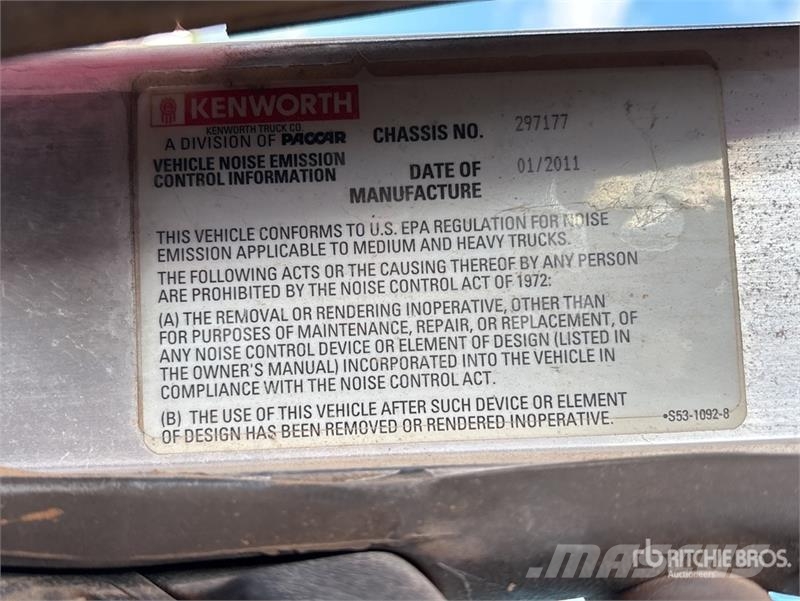 Kenworth T800 Tracteur routier