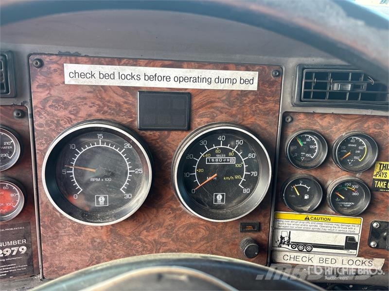 Kenworth T800 6x4 Flatbed Dump Truck Kiper tovornjaki