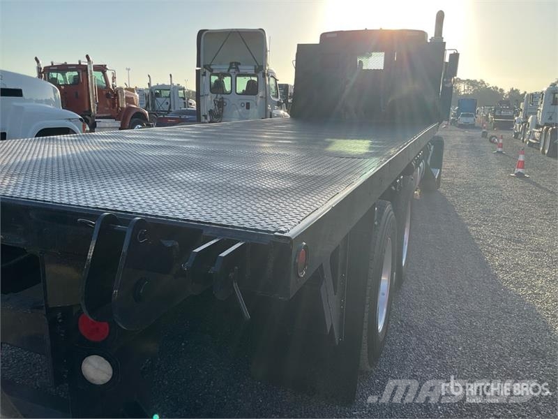 Kenworth T800 6x4 Flatbed Truck Tovornjaki s kesonom/platojem