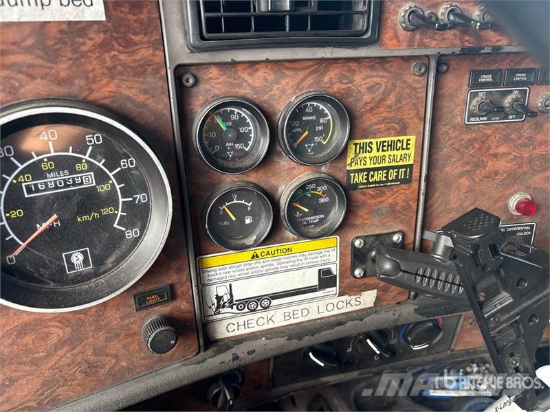 Kenworth T800 6x4 Flatbed Dump Truck Kiper tovornjaki