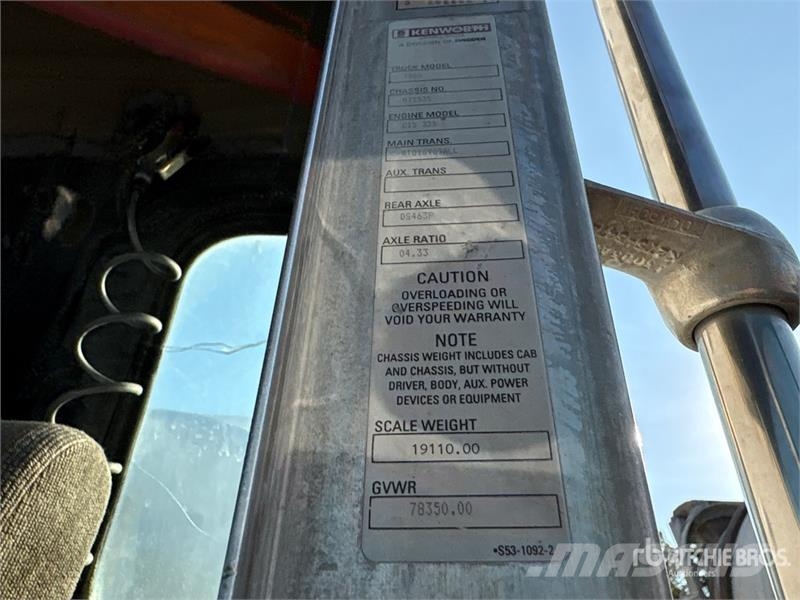 Kenworth T800 8x4 Mixer Truck (Inoperable) Φορτηγά-Μπετονιέρες