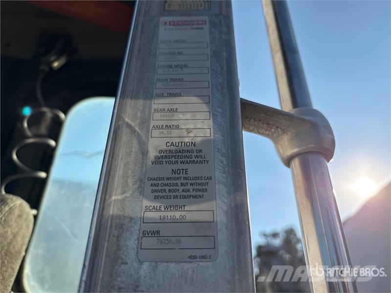 Kenworth T800 8x4 Mixer Truck (Inoperable) Φορτηγά-Μπετονιέρες