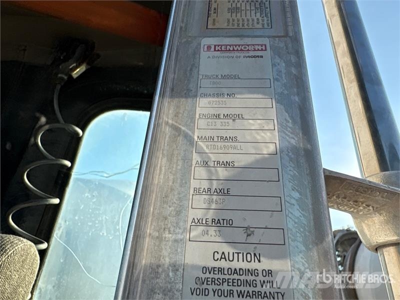 Kenworth T800 8x4 Mixer Truck (Inoperable) Φορτηγά-Μπετονιέρες