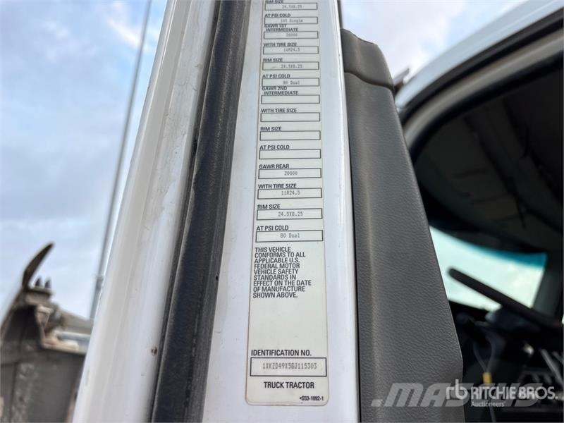 Kenworth T880 Sadulveokid