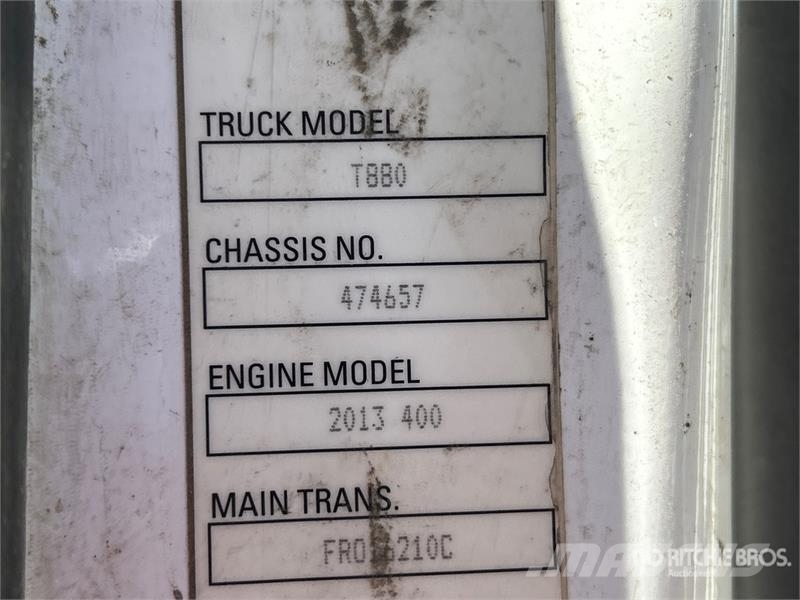 Kenworth T880 コンバイン/バキュームトラック