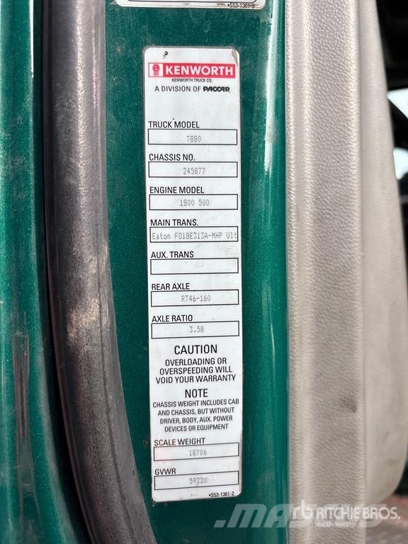 Kenworth T880 Tractor Units