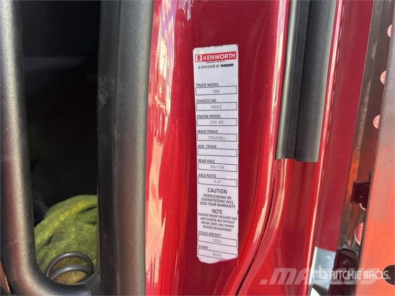 Kenworth T880 Tippbilar