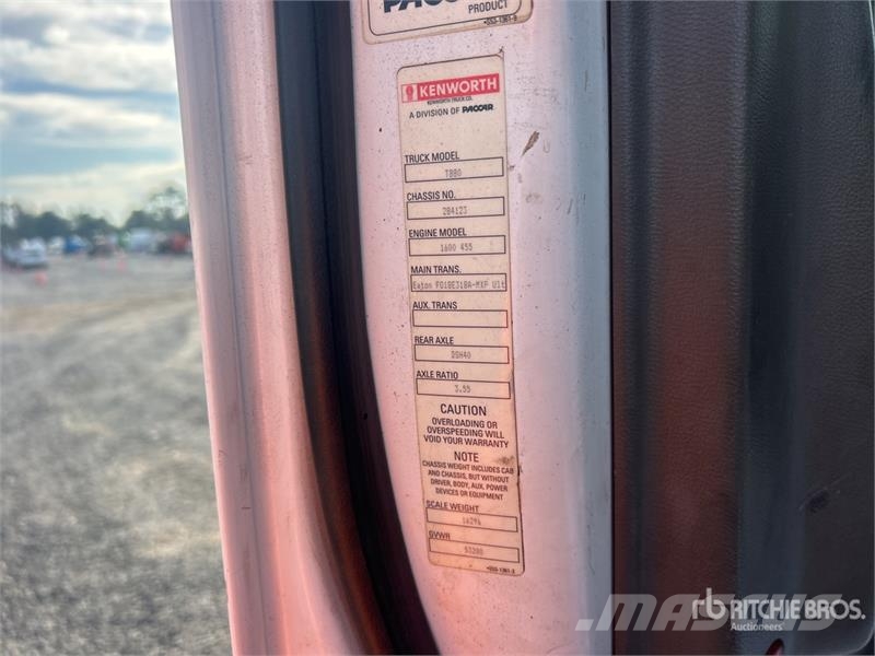 Kenworth T880 Damperli kamyonlar