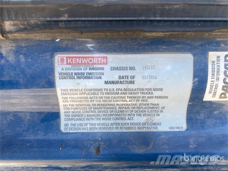 Kenworth T880 10x4 Quad/A Dump Truck Camiões basculantes