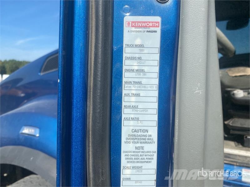 Kenworth T880 10x4 Quad/A Dump Truck Camiões basculantes