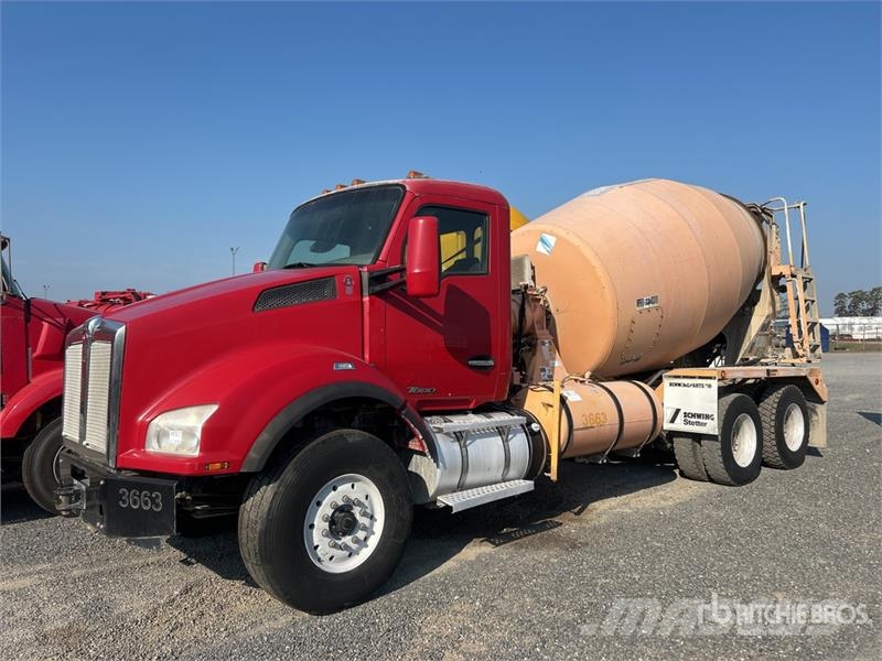 Kenworth T880 6x4 Mixer Truck Betonvedēji