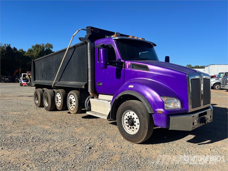 Kenworth T880 6x4 Quad/A Dump Truck Damperli kamyonlar
