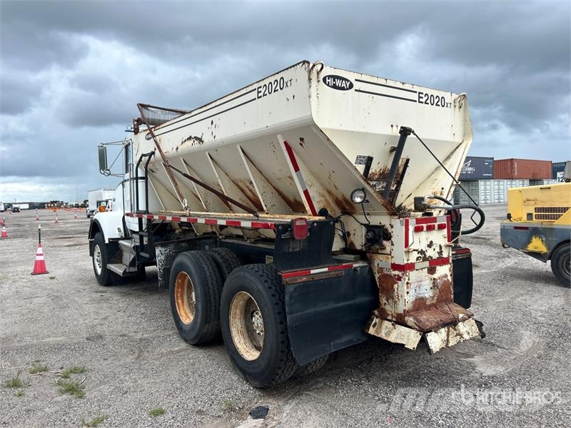 Kenworth T880 Spreader Truck Pilsētas atkritumvedēji