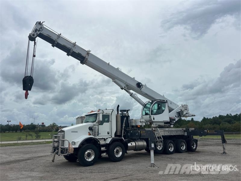 Kenworth TC700 70 ton Straight Boom on Kenworth T-800 12x6x شاحنات الرافعات