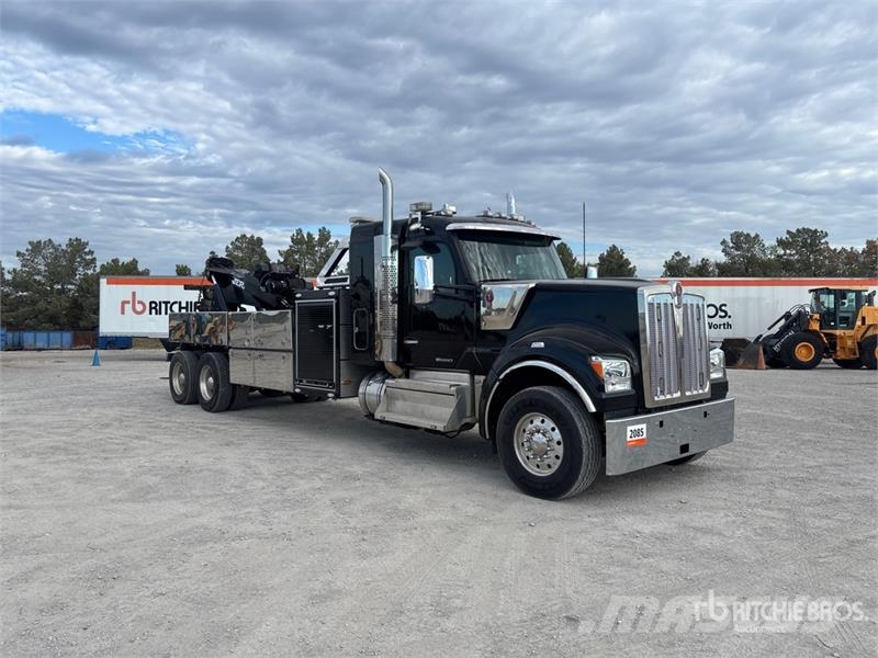 Kenworth W990 6x4 Sleeper Tow Truck Vehículos de reciclaje