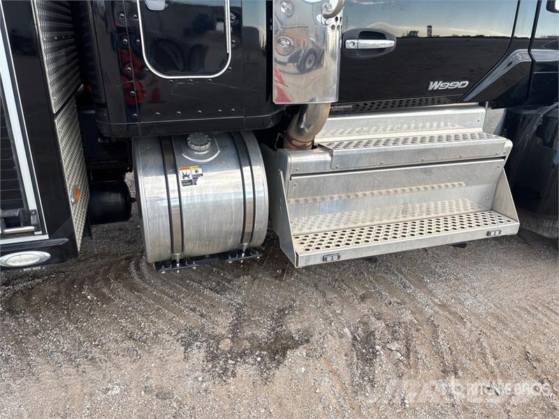 Kenworth W990 6x4 Sleeper Tow Truck Vehículos de reciclaje