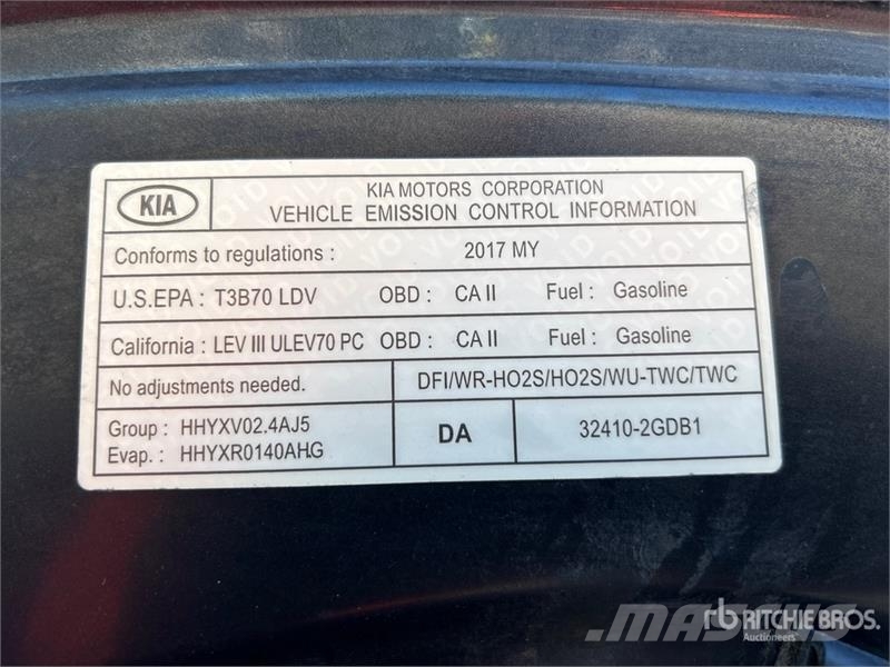 Kia Optima Автомобілі